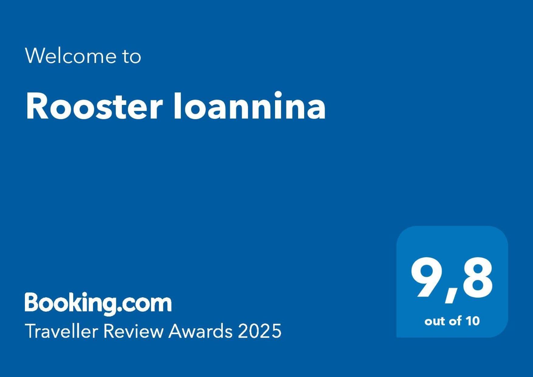 Rooster Ioannina Apartman Kültér fotó